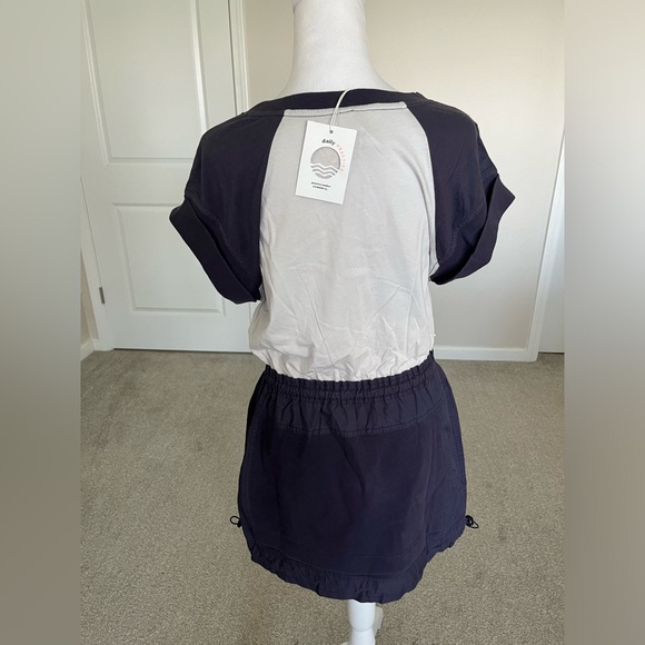 NWT Anthropologie Daily Practice Graphic Printed Tee Dress Size Small - Picture 4 of 6